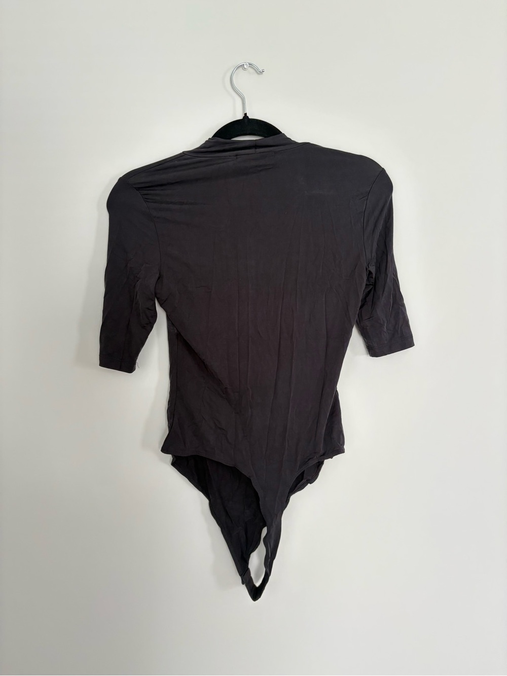 Jonathan Simkhai Black Mock Neck Cutout Short Sleeve Top DEAD STOCK - Picture 9 of 9